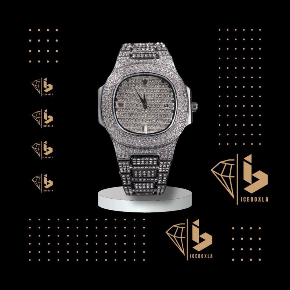 Monaco White Gold Luxury Watch